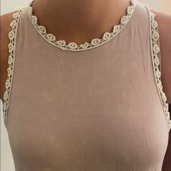 Light tie dye print tank top - Picture 3 of 5